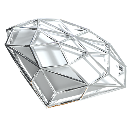 Diamond Abstract Shape  3D Icon