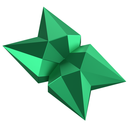 Diamond Abstract Shape  3D Icon