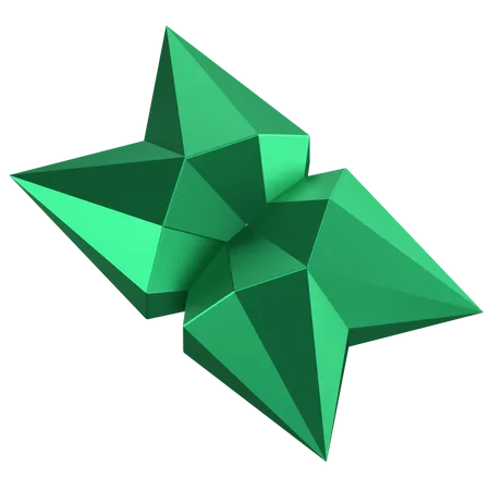 Diamond Abstract Shape  3D Icon