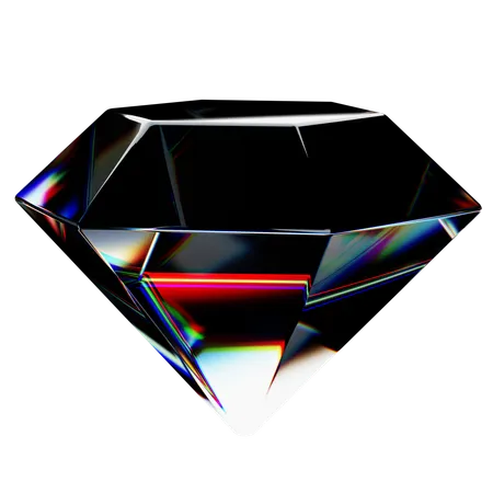 Diamond Abstract Shape  3D Icon