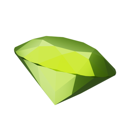 Diamond Abstract Shape 3D Illustration