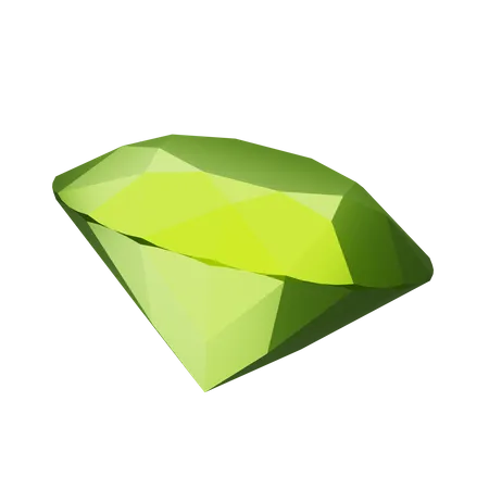 Diamond Abstract Shape  3D Illustration