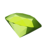3d diamond abstract shape illustration