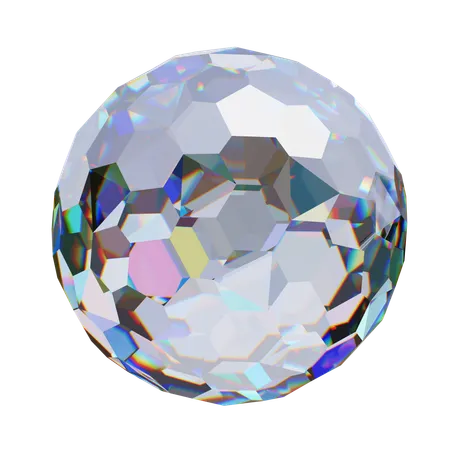 Diamond Ball  3D Icon