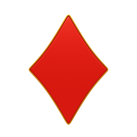 Diamond Card  3D Icon