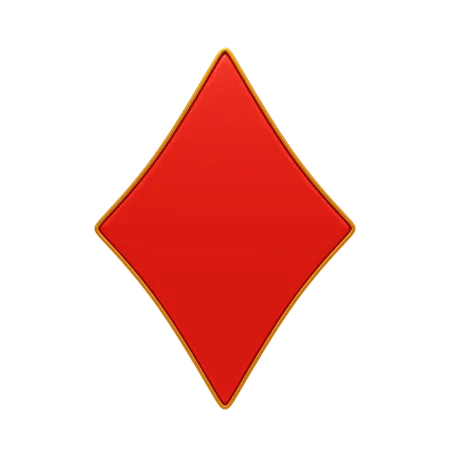 Diamond Card  3D Icon