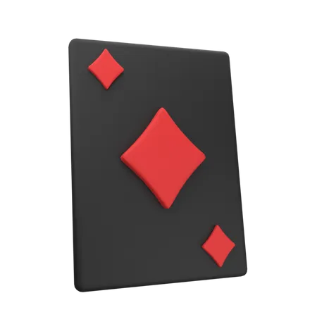 Diamond Card  3D Icon