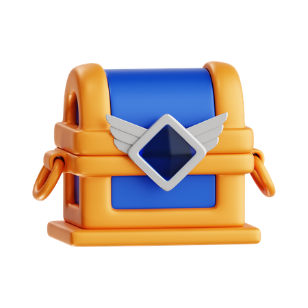 Diamond chest  3D Icon