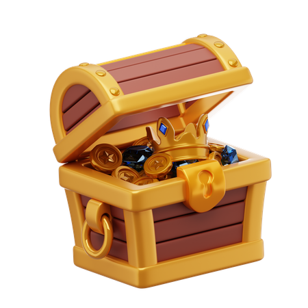 Diamond chest  3D Icon