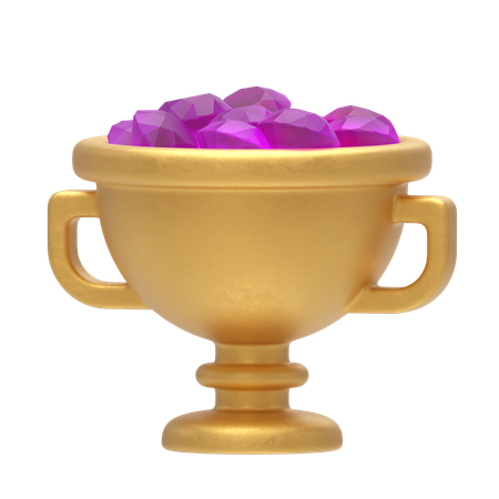 Diamond Cup  3D Icon