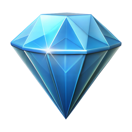 Diamond Gemstone  3D Icon