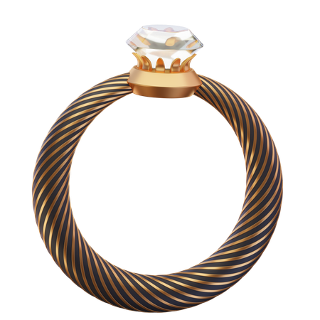 Diamond Ring  3D Icon