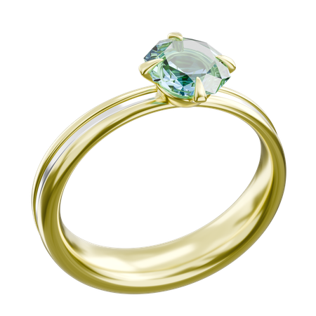 Diamond Ring  3D Icon