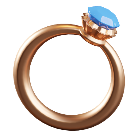 Diamond Ring  3D Icon