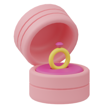 Diamond Ring  3D Icon