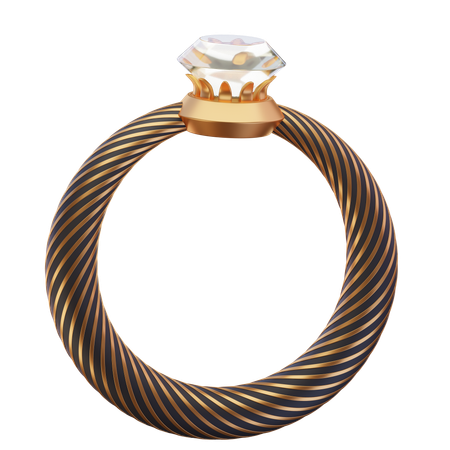 Diamond Ring  3D Icon