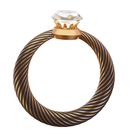 Diamond Ring  3D Icon