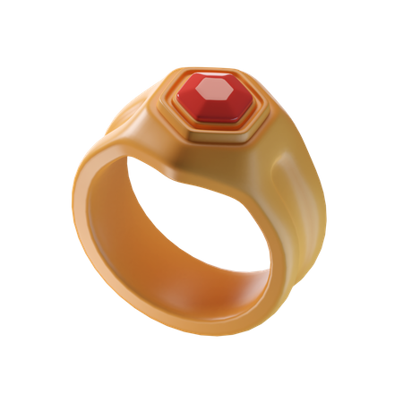 Diamond Ring  3D Icon