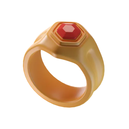 Diamond Ring  3D Icon