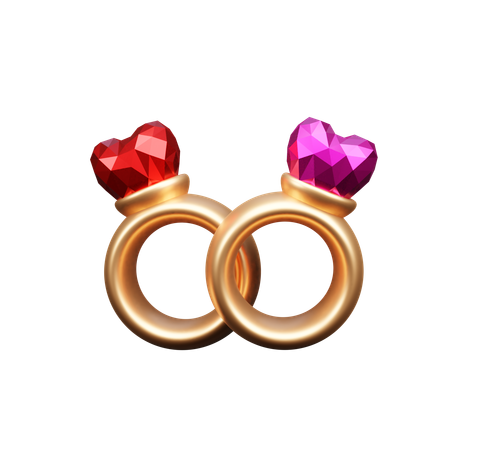 Diamond Ring  3D Icon