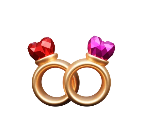 Diamond Ring  3D Icon