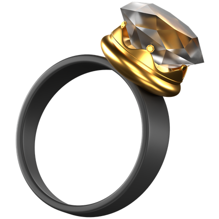 Diamond Ring  3D Icon