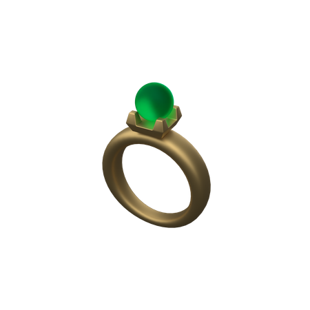 Diamond Ring  3D Icon