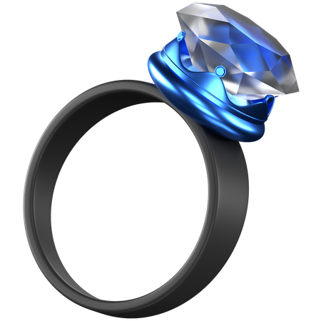Diamond Ring  3D Icon