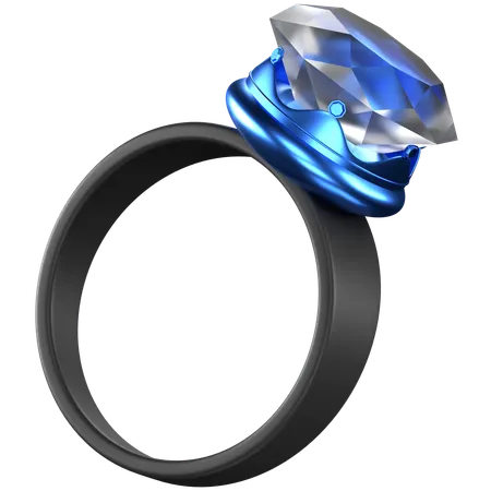 Diamond Ring  3D Icon