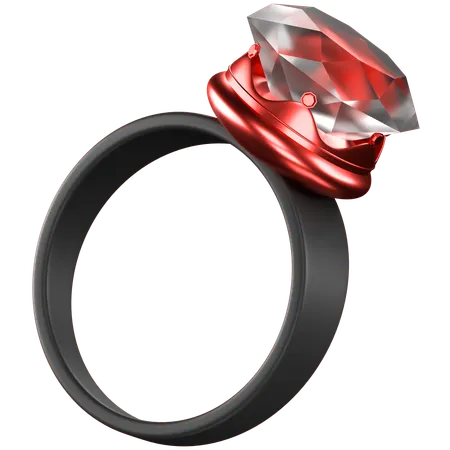 Diamond Ring  3D Icon
