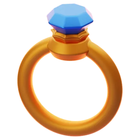 Diamond Ring  3D Icon