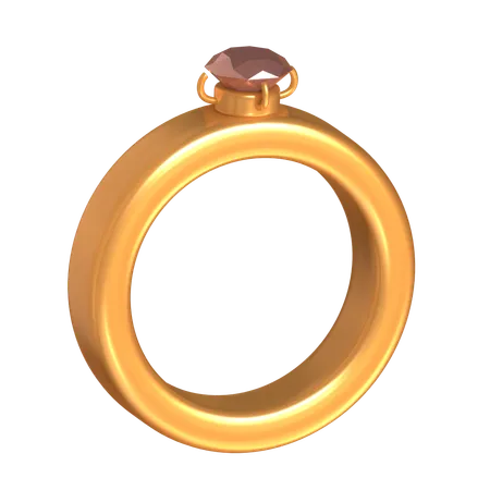 Diamond Ring  3D Icon