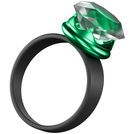 Diamond Ring  3D Icon
