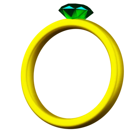 Diamond Ring  3D Icon