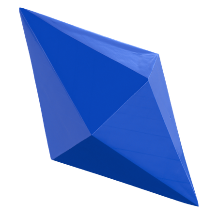 ダイヤモンド形  3D Icon
