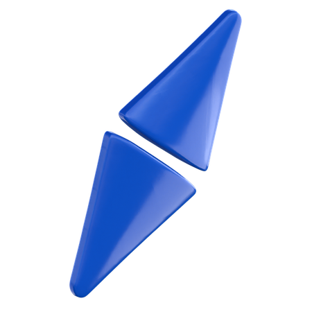 ダイヤモンド形  3D Icon