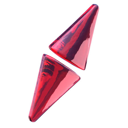 ダイヤモンド形  3D Icon