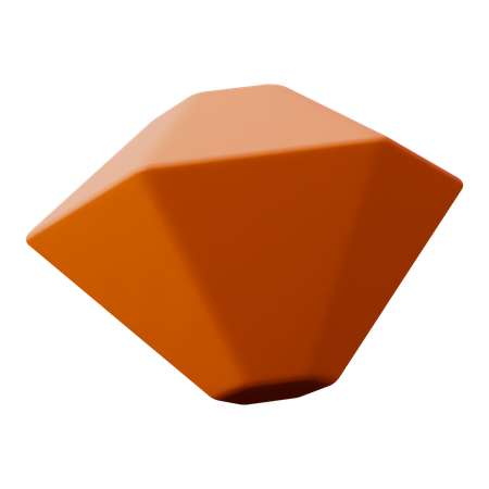 Diamond Shape  3D Icon