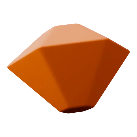 Diamond Shape  3D Icon