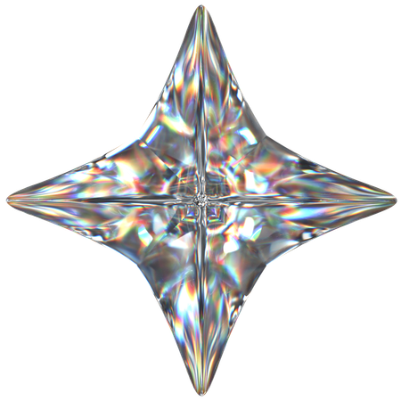 Diamond Shape  3D Icon