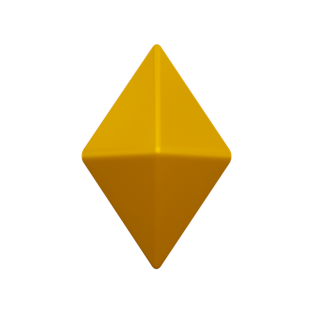 Diamond Shape  3D Icon