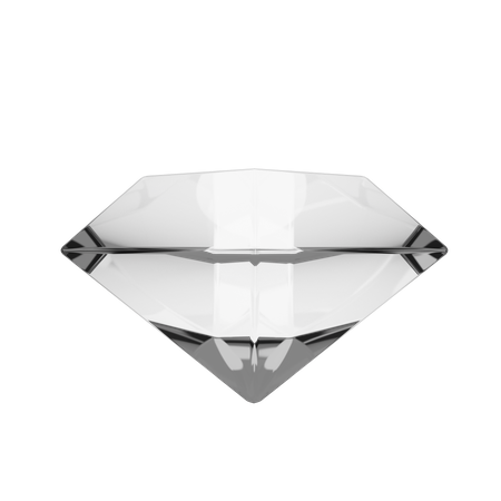 Diamond Shape 3D Illustration