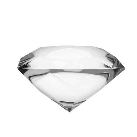 Diamond Shape 3D Illustration