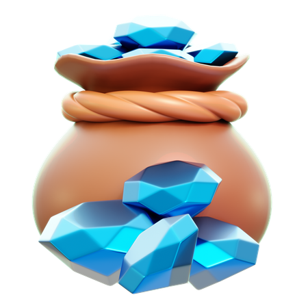 Diamonds  3D Icon