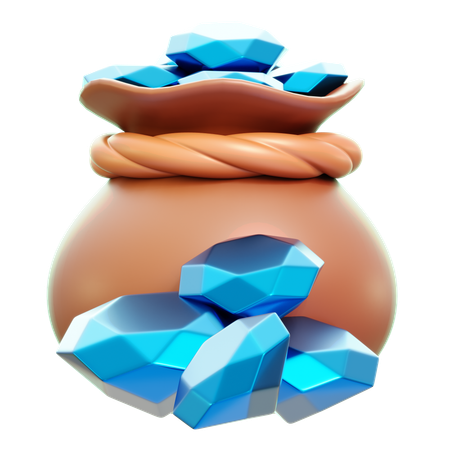 Diamonds  3D Icon