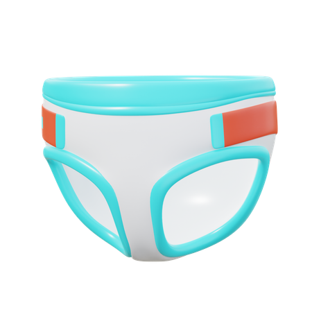 Diaper  3D Icon