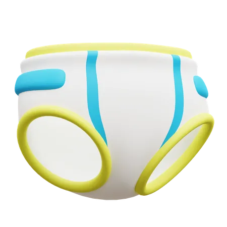 Diaper  3D Icon