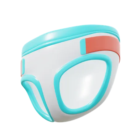 Diaper  3D Icon