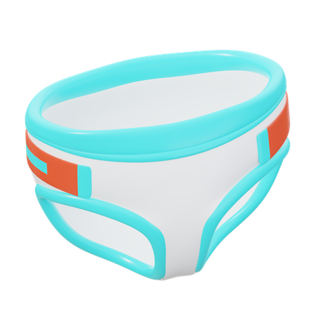 Diaper  3D Icon