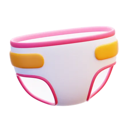 DIAPER  3D Icon